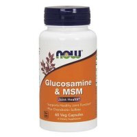 NOW FOODS Glucosamina & MSM 60 kapsułek