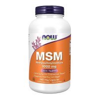 Now Foods MSM 1000 mg, 240 kaps.