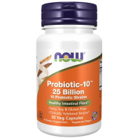 NOW FOODS PROBIOTIC-10 25 BILLION 30 kapsułek