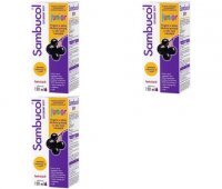 SAMBUCOL JUNIOR płyn 120 ml x 3 opakowania