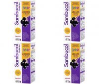 SAMBUCOL JUNIOR płyn 120 ml x 4 opakowania