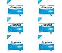 STOPERAN 18 kapsułek, na biegunkę x 6 opakowań