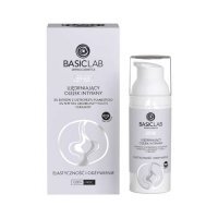 BASICLAB Intimis Ujędrniający olejek intymny z 5% estrów z ostropestu plamistego 2% peptydu Argireline™ YOUth ceramidami Elastyczność i Odżywienie, 50 ml