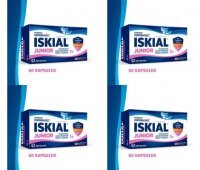 ISKIAL JUNIOR 60 kapsułek do żucia x 4 opakowania