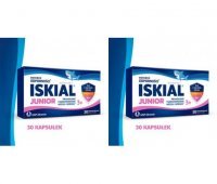 ISKIAL JUNIOR 30 kapsułek do żucia x 2 opakowania