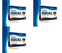 ISKIAL IMMUNO MAX + WITAMINA C 120 kapsułek x 3 opakowania