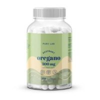 PURE LAB Ekstrakt z oregano 300mg, 240 kapsułek