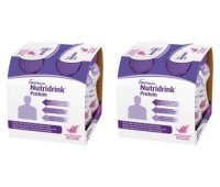 NUTRIDRINK PROTEIN o smaku owoców leśnych 4 x 125 ml x 2 opakowania