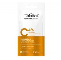 DERMOMASK Maseczka do twarzy Ekspresowo Rozświetlająca z Witaminą C 8 ml