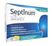 Septinum Silver pastylki do ssania, 36 szt.
