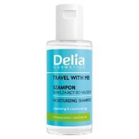 DELIA COSMETICS TRAVEL WITH ME! Szampon nawilżający do włosów 50 ml