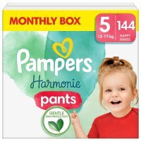 Pampers Harmonie Baby Pieluchomajtki, rozmiar 5 12kg-17kg, 144 sztuk