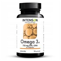 INTENSON Omega-3 xt 500mg EPA + 250mg DHA 120 kapsułek