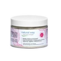 NATURAL WAY Glinka zielona Ecocert Na Zmarszczki, 150 g