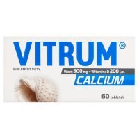 VITRUM CALCIUM 1250 + Vit. D3  60 tabletek