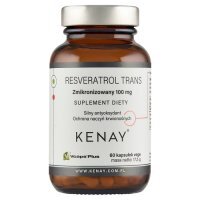 KENAY Resveratrol Trans 100 mg 60 kapsułek
