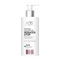 APIS ROSACEA STOP Żel do mycia twarzy kojąco - łagodzący 300 ml