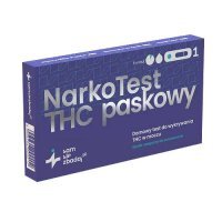 Samsiezbadaj.pl Test Narko THC Test narkotykowy marihuana z moczu paskowy, 1 szt.