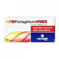 Urofuraginum Max 100 mg - 30 tabletek KRÓTKA DATA 30.11.2024