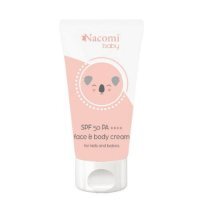 NACOMI BABY Fotostabilny krem do twarzy i ciała dla dzieci SPF 50, 50ml KRÓTKA DATA 30.11.2024