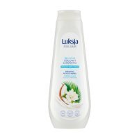 LUKSJA Silk Care Płyn do kąpieli Kokos i Gardenia, 900ml