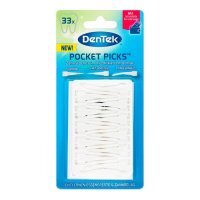 DENTEK Wykałaczki dentystyczne Pocket Picks, 33szt.