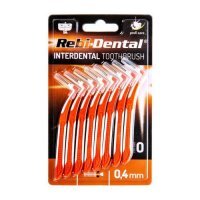 REBI-DENTAL Szczoteczka międzyzębowa 0,4mm, 8szt.