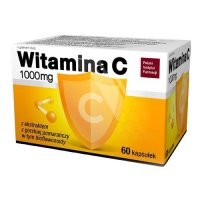 Witamina C 1000mg, 60kaps. Polski Instytut Farmacji