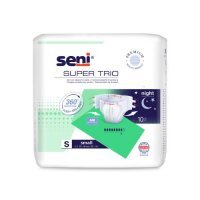 SENI SUPER TRIO Pieluchomajtki dla dorosłych Small S, 10szt.