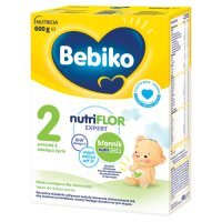 Bebiko 2 NUTRIflor Expert Mleko następne dla niemowląt powyżej 6. miesiąca życia, 600g