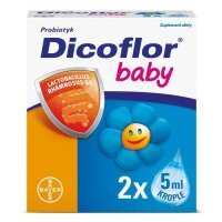 Dicoflor Baby krople zestaw, 2 x 5 ml