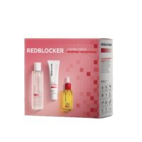 REDBLOCKER Zestaw Koncentrat naprawczy, 30ml + Krem na noc, 50ml + Płyn micelarny, 200ml