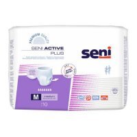 SENI ACTIVE Plus M, 10szt. - Elastyczne majtki chłonne