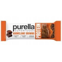 PURELLA Protein Bar Baton proteinowy karmelowe brownie, 45g