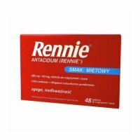 RENNIE Antacidum, 48 tabletek (INPHARM)