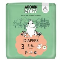 MOOMIN BABY Diapers Pieluszki ekologiczne 3 (5-8kg), 48szt.