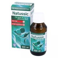 NATUSSIC Syrop przeciwkaszlowy 3+ wanilia, 100ml