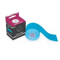 Taśma kinezjologiczna syntetyczna Action Premium jasnoniebieska 5cmx5m