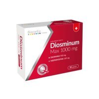 BIOCANTO Diosminum Max 1000mg, 30 tabletek