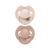 LOVI Smoczek dynamiczny silikonowy 18m+ Prime Nude/Blush, 2szt. 34/407