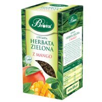 BiFix Herbata zielona liściasta z mango, 100g