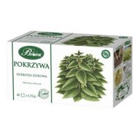BiFix Herbatka ziołowa ekspresowa Pokrzywa, 20 x 1,75g