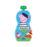 BoboVita Świnka Peppa Mus Truskawka wiśnia banan, 100 g