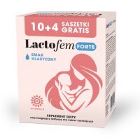 LACTOFEM Forte smak klasyczny, 14 sasz.