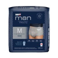 SENI MAN PANTS M Jednorazowa bielizna chłonna/majtki chłonne, 30 szt.