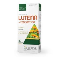 MEDICA HERBS Luteina + Zeaksantyna, 80 kaps.