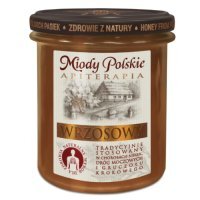 Miody Polskie Miód wrzosowy, 400 g