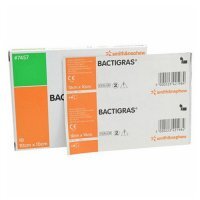 Bactigras opatrunek gazowy 10x10 cm - 1szt.