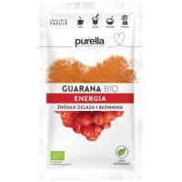 PURELLA Guarana BIO. Koncentracja + Redukcja stresu, 21g