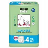 MUUMI Baby Pieluchomajtki Pants rozmiar 4 (7-11kg), 40 sztuk
